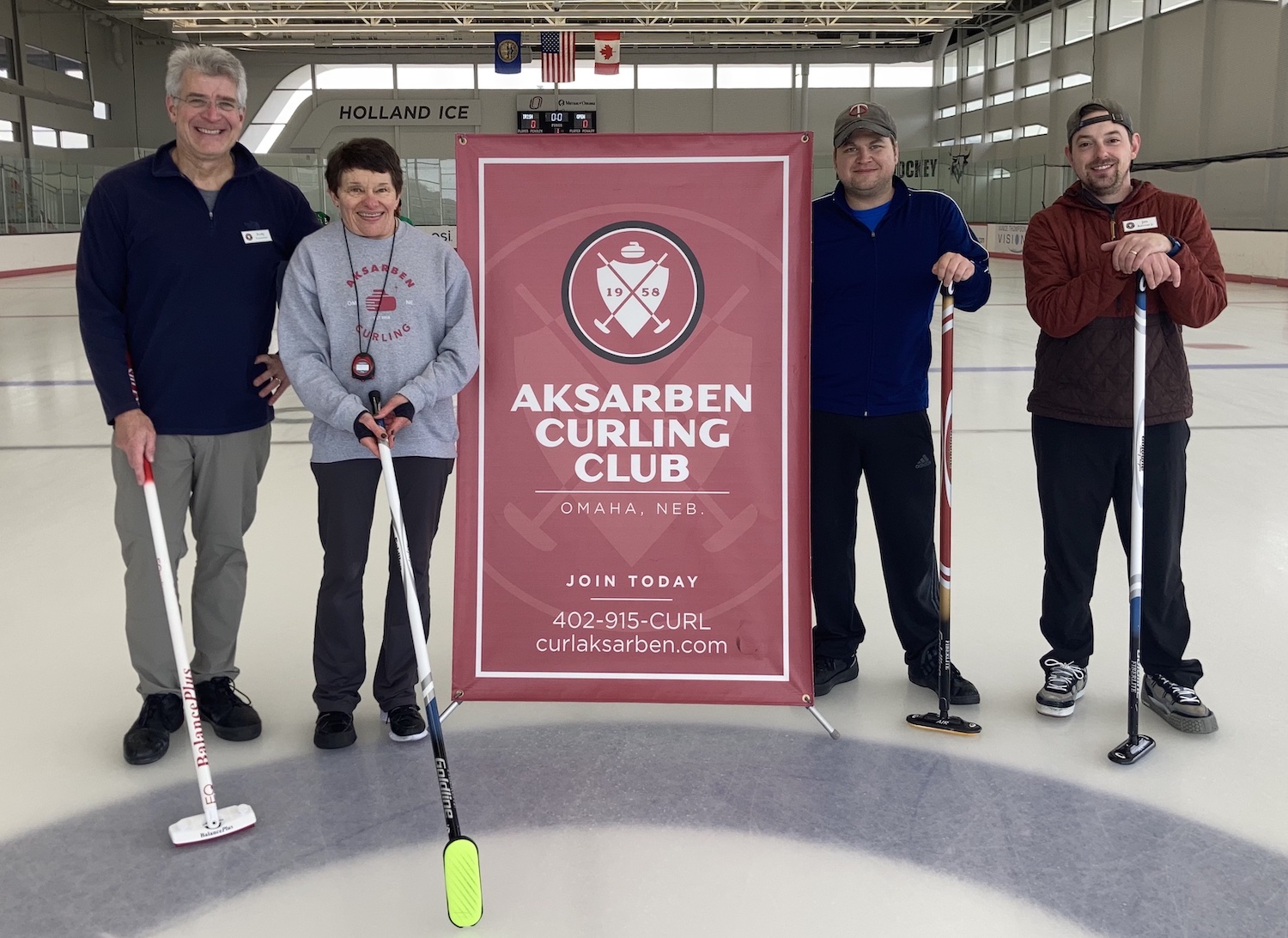 Irish Open Bonspiel 2022 A Event Runner up Holla Back Curls copy